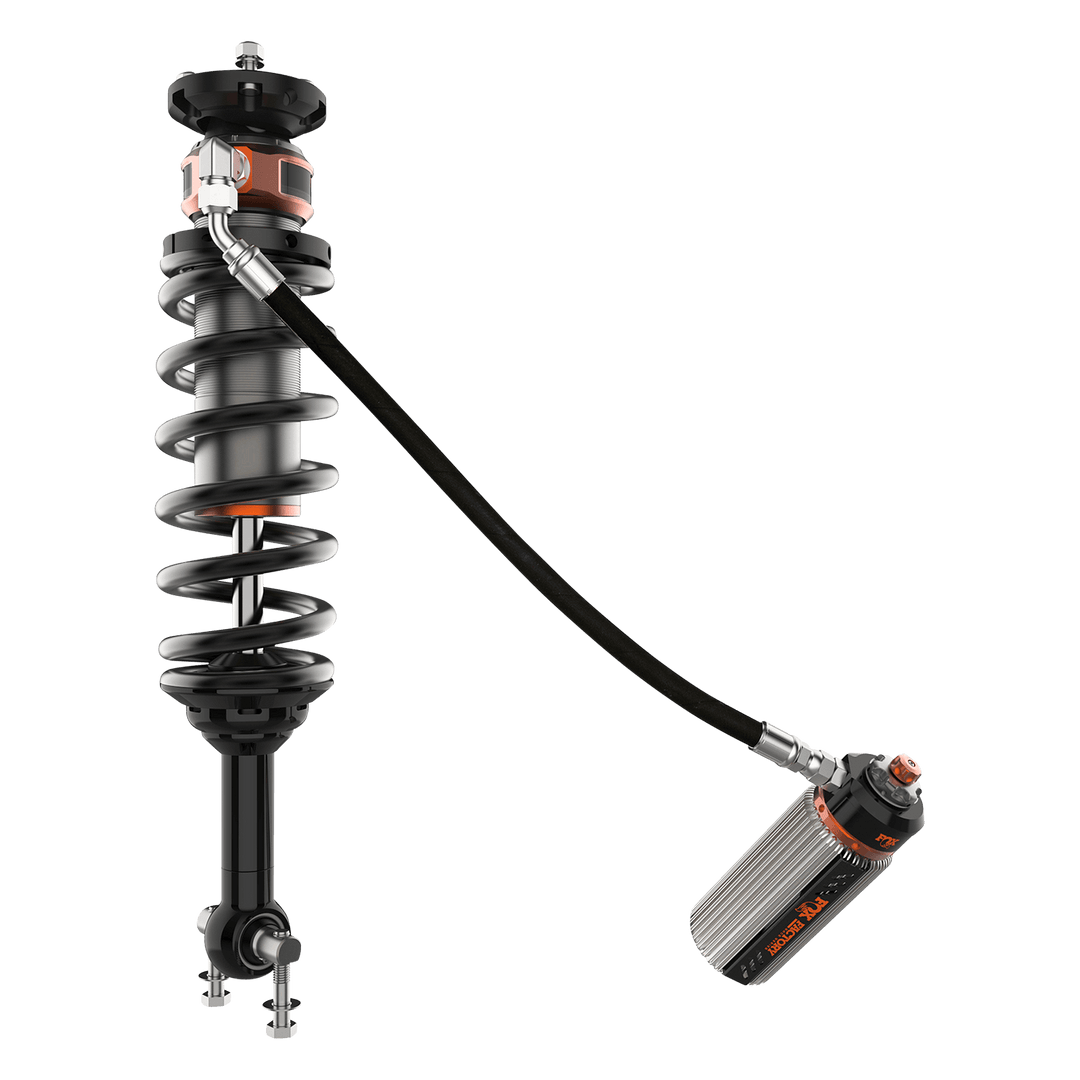 21-23 Ford Bronco No Raptor w/UCA Front Coilover Factory Race 3.0 Remote Reservoir 2/4 Door Base 4-4.5 Inch Lift 2/4 Door Sasquatch 3-3.5 Inch Lift Dual Speed Compression Adjuster Fox Offroad Shocks FOX88306204