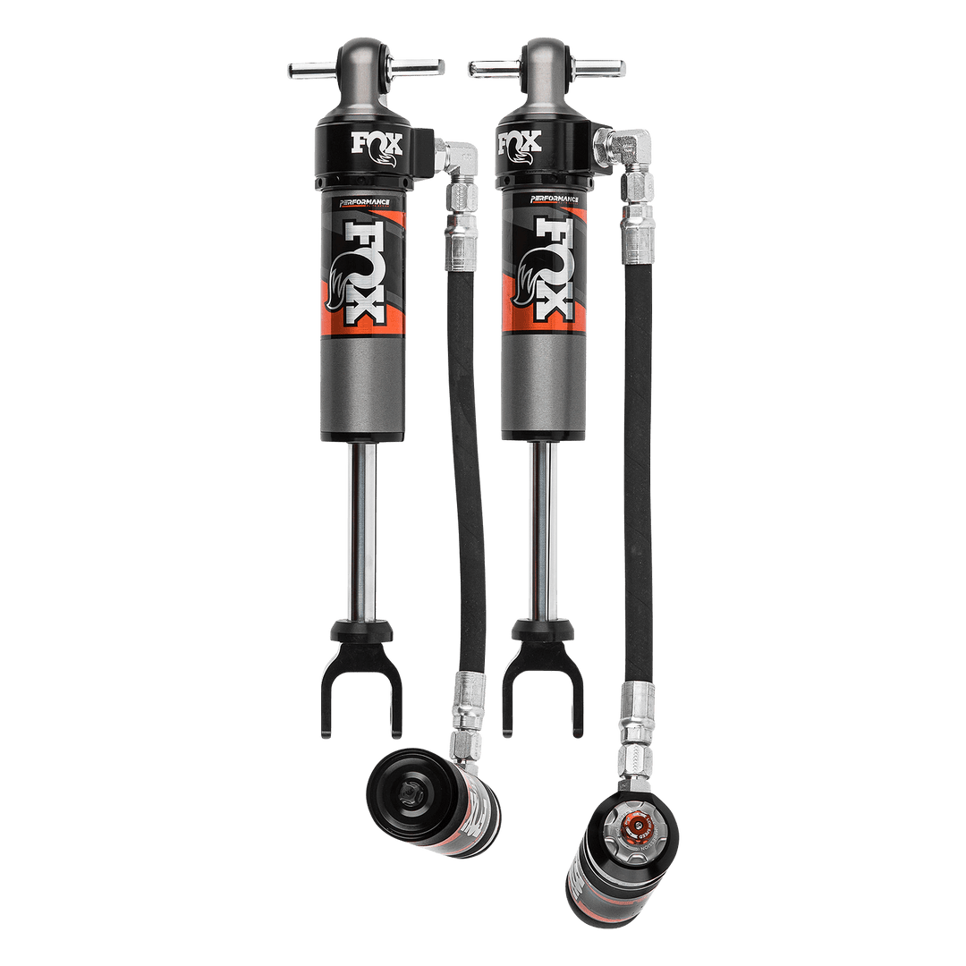 20-Up Silverado/Sierra 2500/3500 w/ UCA Front Performance Elite 2.5 Remote Reservoir 5.7 Inch 1.5-2.5 Inch Lift Dual Speed Compression Adjuster Fox Offroad Shocks FOX88326084