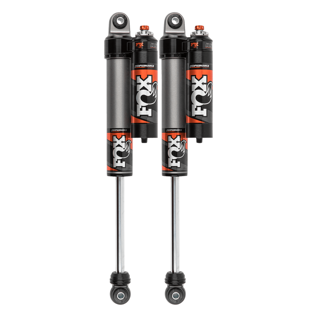 20-Up Silverado/Sierra 2500/3500 Rear Performance Elite 2.5 Piggback 10.17 Inch 0-1 Inch Lift Dual Speed Compression Adjuster Fox Offroad Shocks FOX88326085