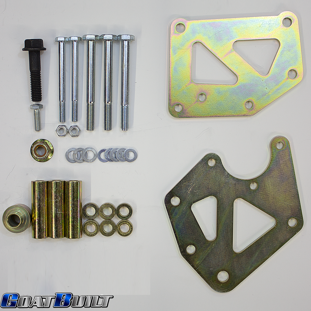 Goat Built 4406-F Driver Side CBR Pump Bracket, High Mount - F-Body Spacing