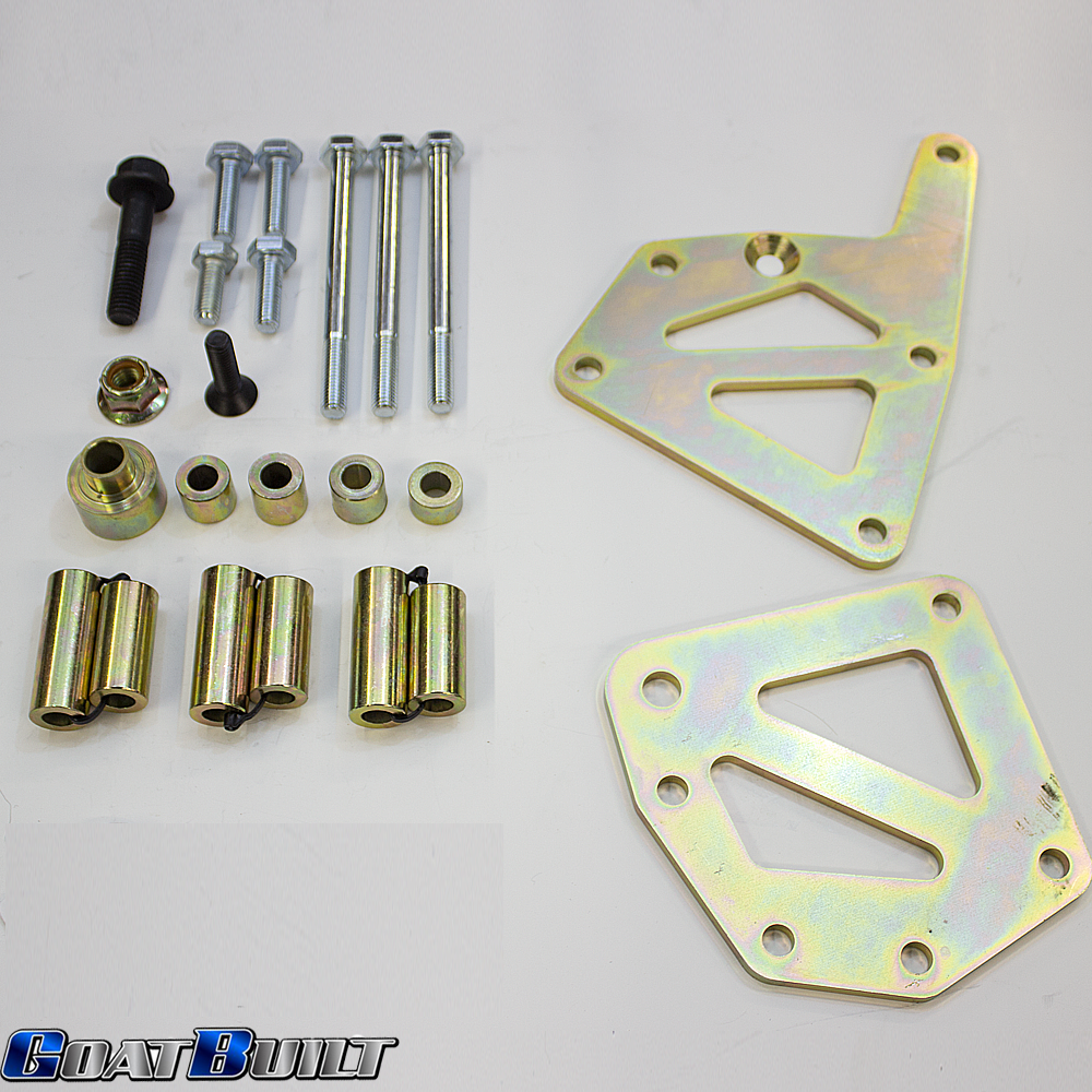 Goat Built 4408 Driver Side P-Pump Bracket, High Mount - Truck Spacing