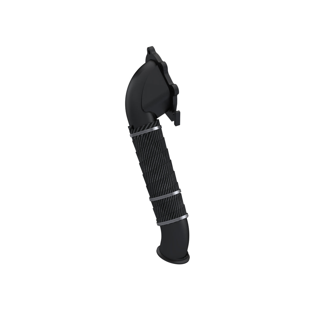 MBRP 3" Turbo Down Pipe For 01-04 Silverado/Sierra Duramax 2500/3500 Armor BLK Series GM8425