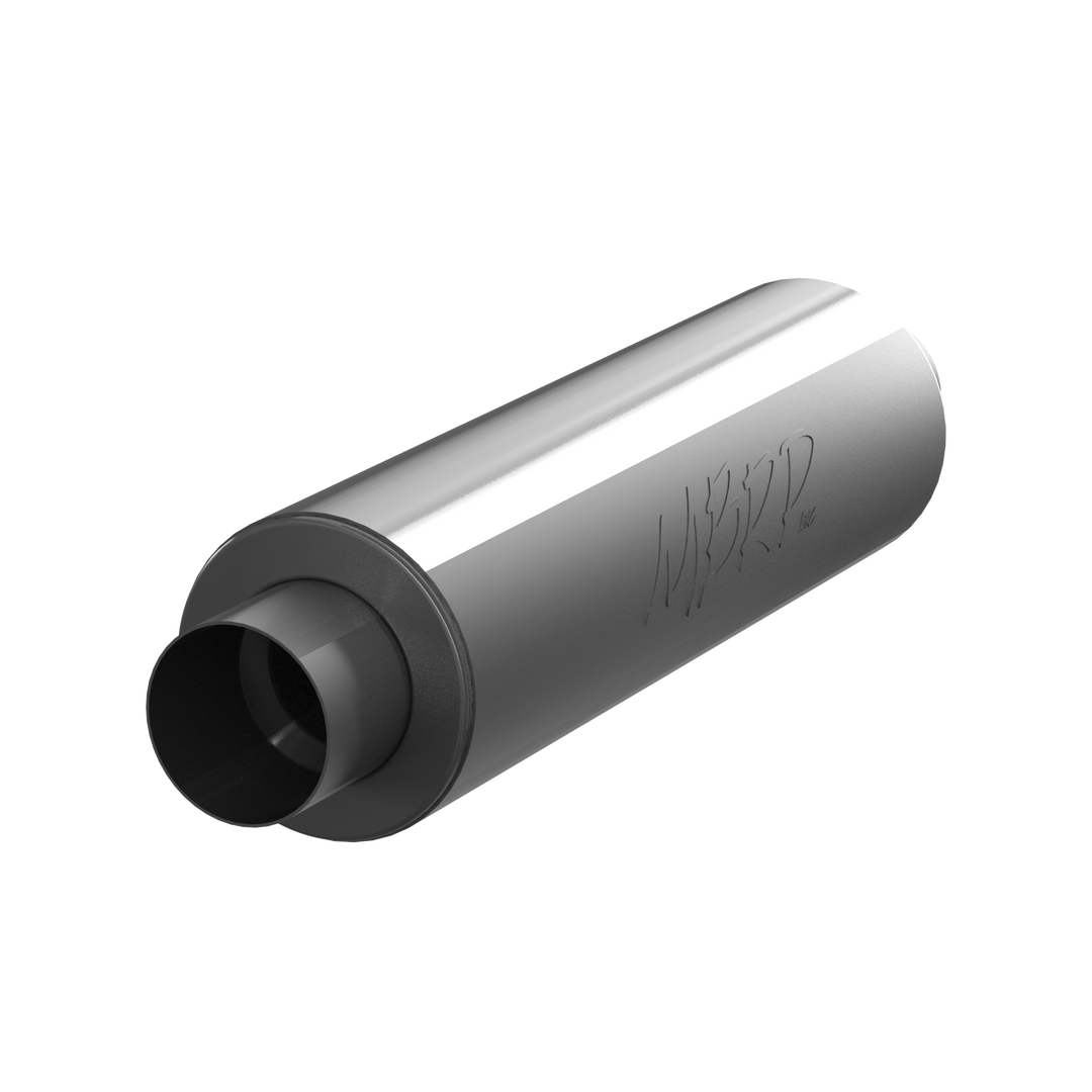 MBRP 5" ID Inlet/Outlet 31" Exhaust Pipe Single Muffler Aluminized Steel GP220022