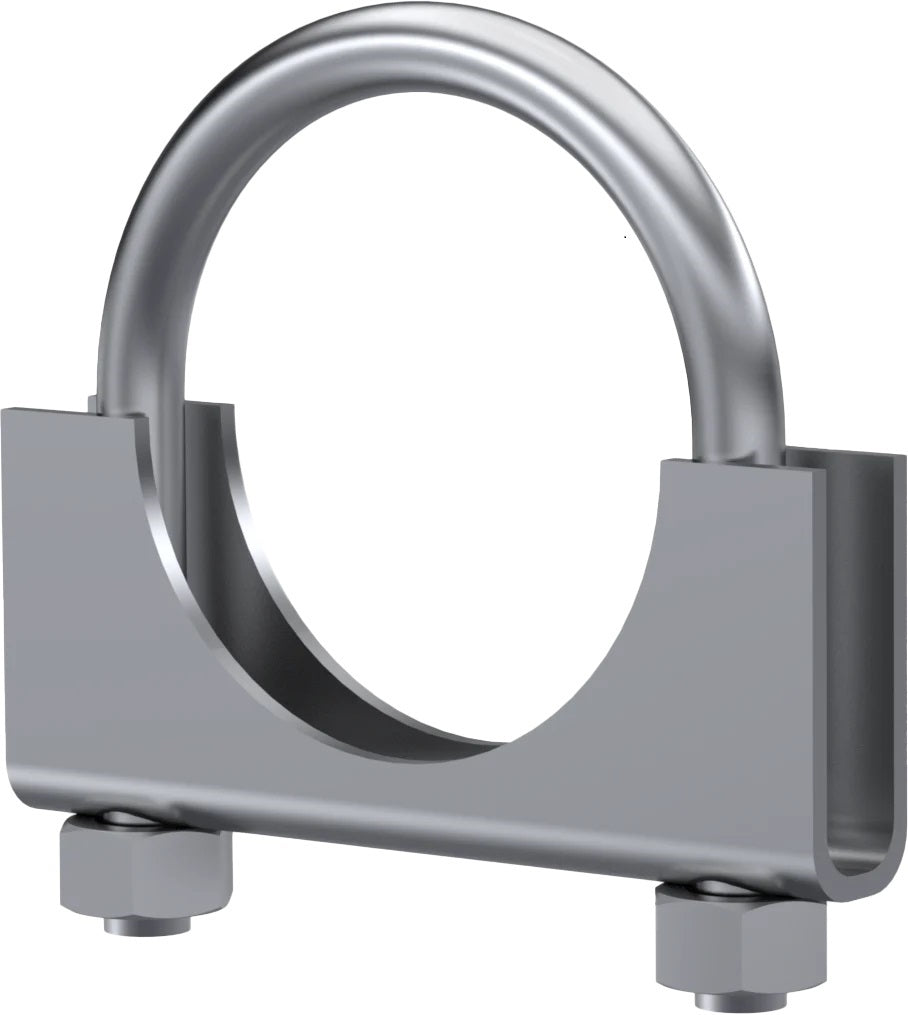 MBRP Exhaust Clamp 3.5" Saddle Clamp Mild Steel GP35C