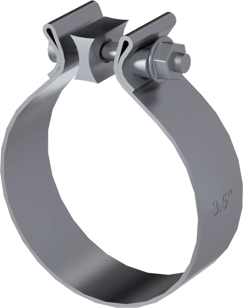 MBRP Exhaust Clamp 4" Band Clamp Aluminized GP4AC
