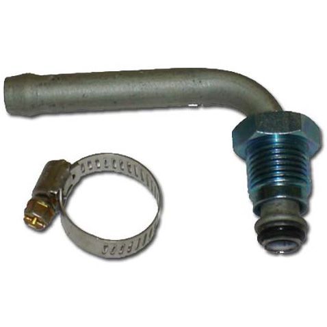 PSC Return Line Fitting 16 mm x 1.5 90° Metric O-Ring HE39106 | SKU HE39106