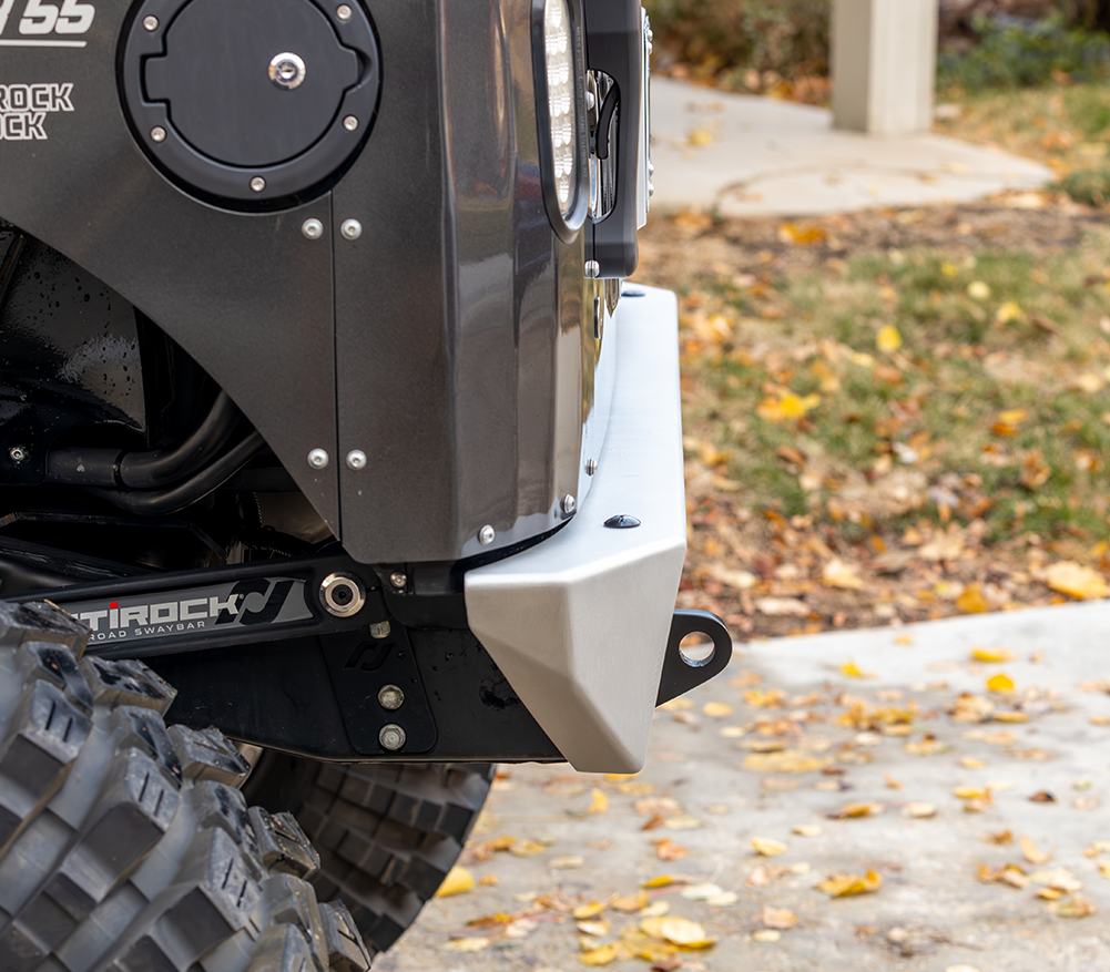 Savvy High Clearance Rear Bumper (Aluminum Krawler Lite) - 2007-2018 Jeep JK/JKU