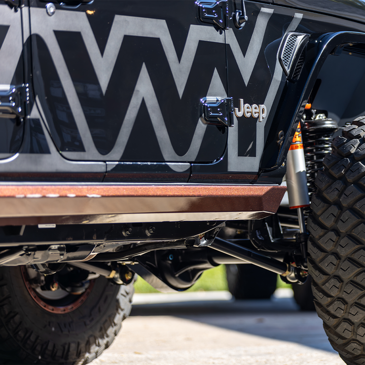 Savvy Rock Sliders Krawler Lite (Weld On) - 2018-2026 Jeep JLU