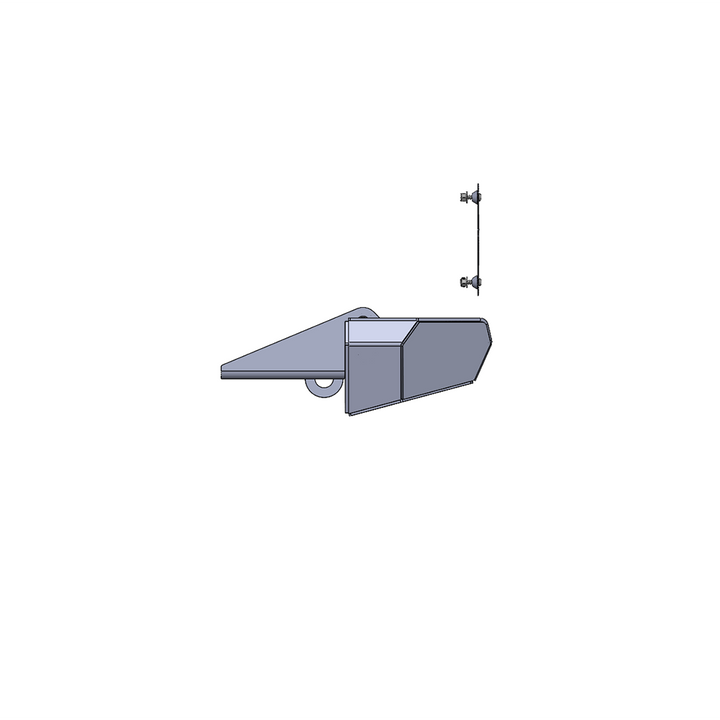 Savvy Rear Bumper (Aluminum Krawler Lite) - 2020-2026 Jeep JT