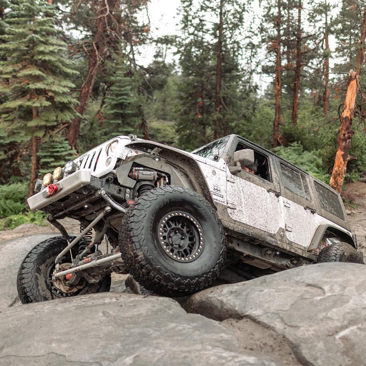 Savvy Front Bumper without Hoop (Legacy 6061 Aluminum) - 2007-2018 Jeep JK/JKU