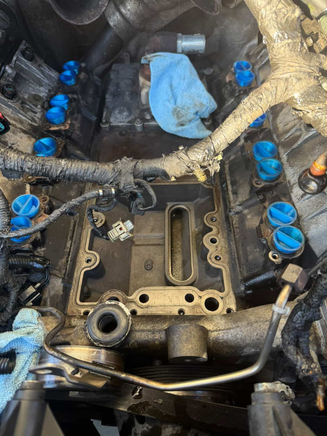 Ford 6.0 Head Port Blockoff - Skinny Pedal Racing