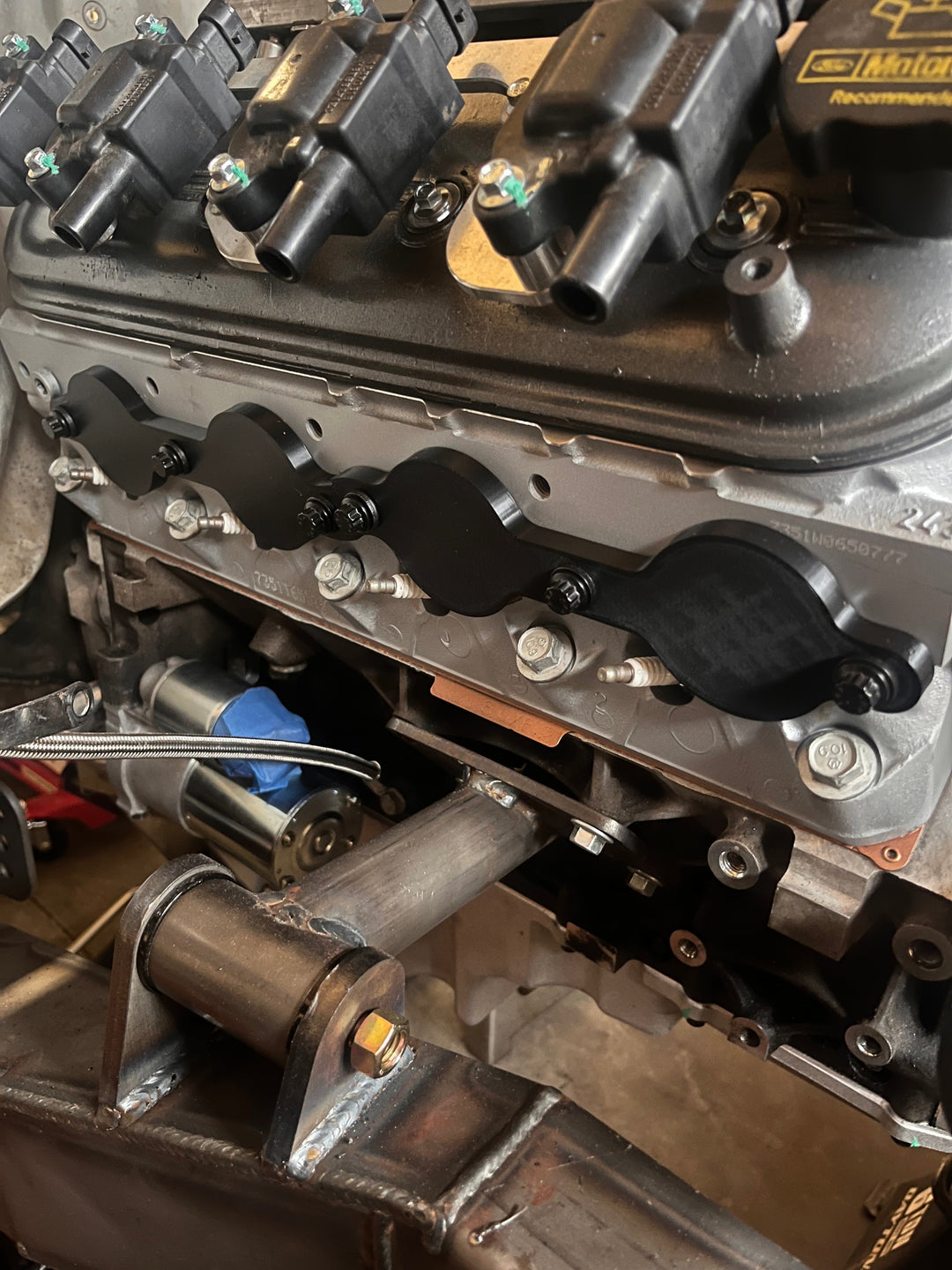 LS Engine Exhaust Port Blockoff - Skinny Pedal Racing