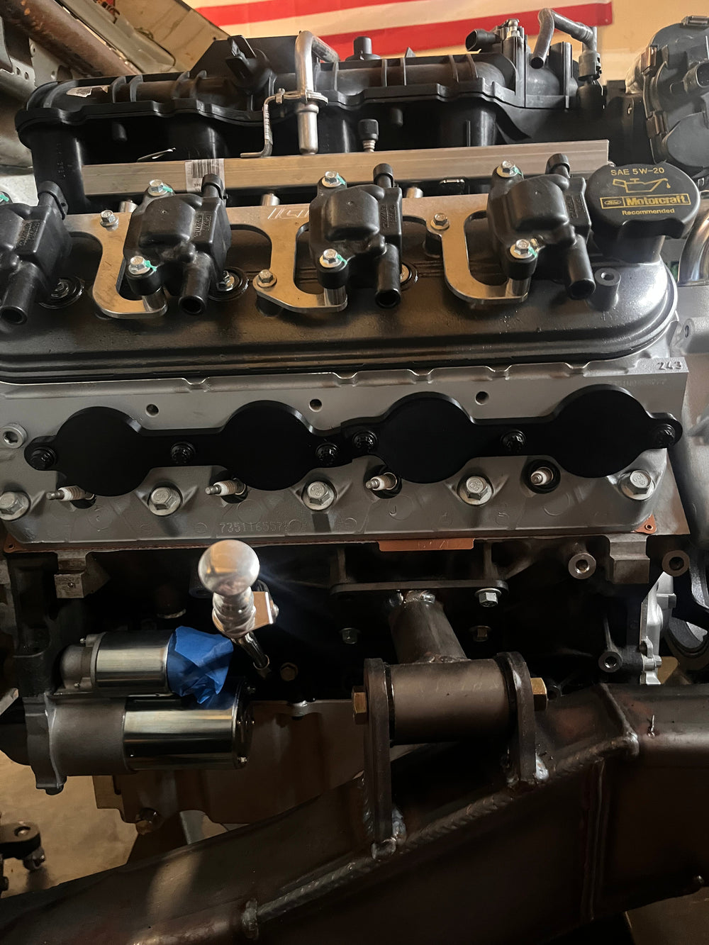 LS Engine Exhaust Port Blockoff - Skinny Pedal Racing