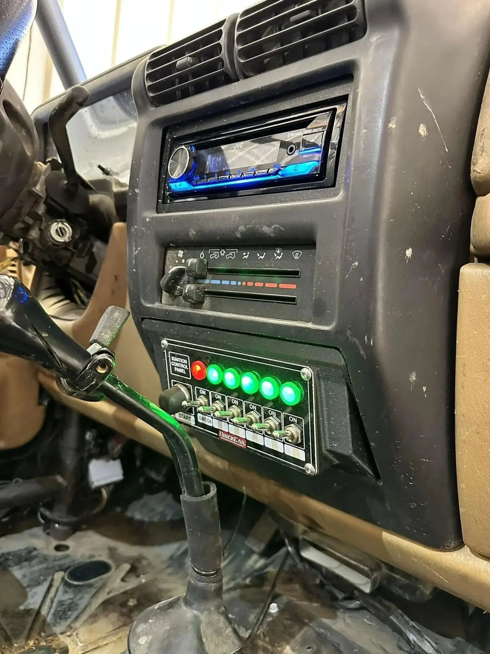 97-06 Jeep TJ/LJ  Switch Panel - Skinny Pedal Racing