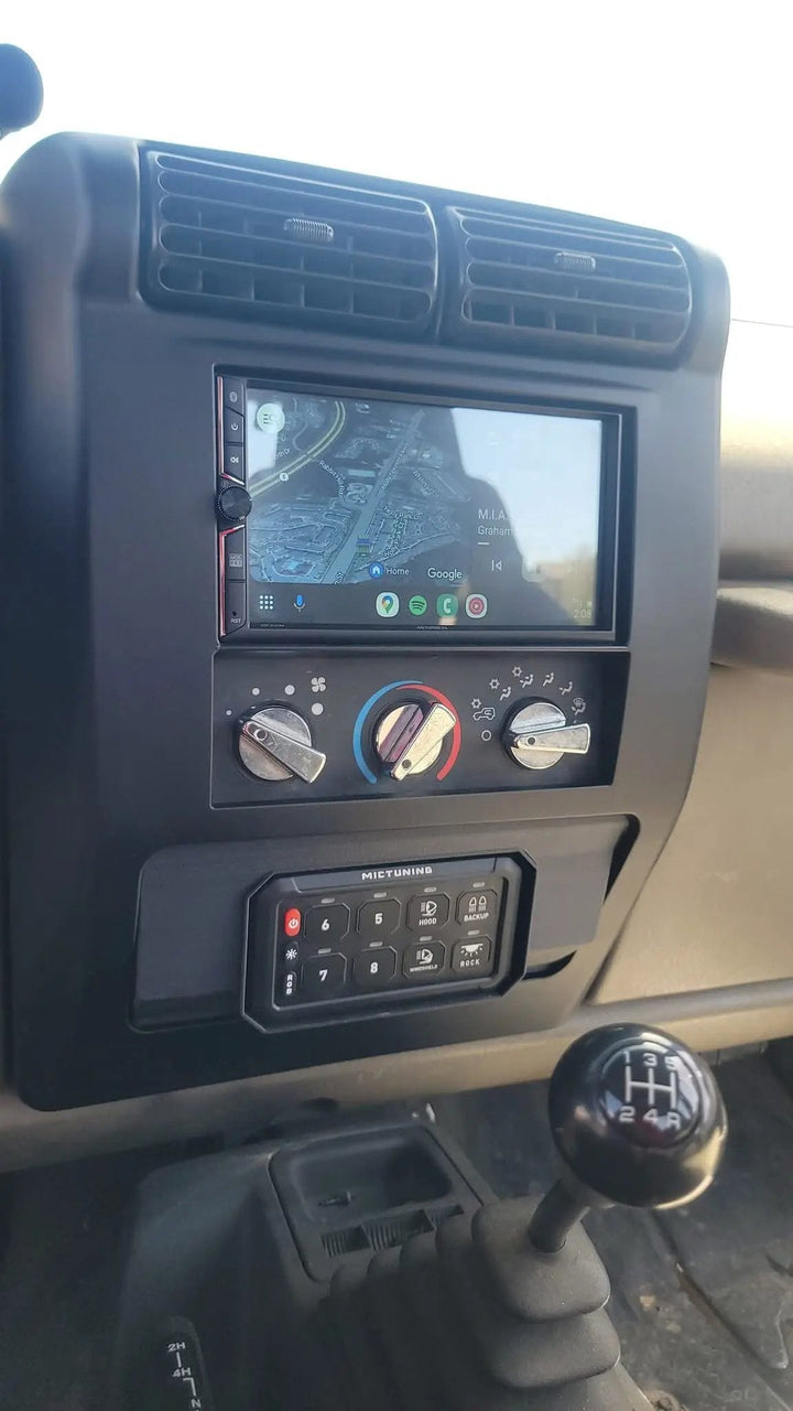 97-06 Jeep TJ/LJ  Switch Panel - Skinny Pedal Racing
