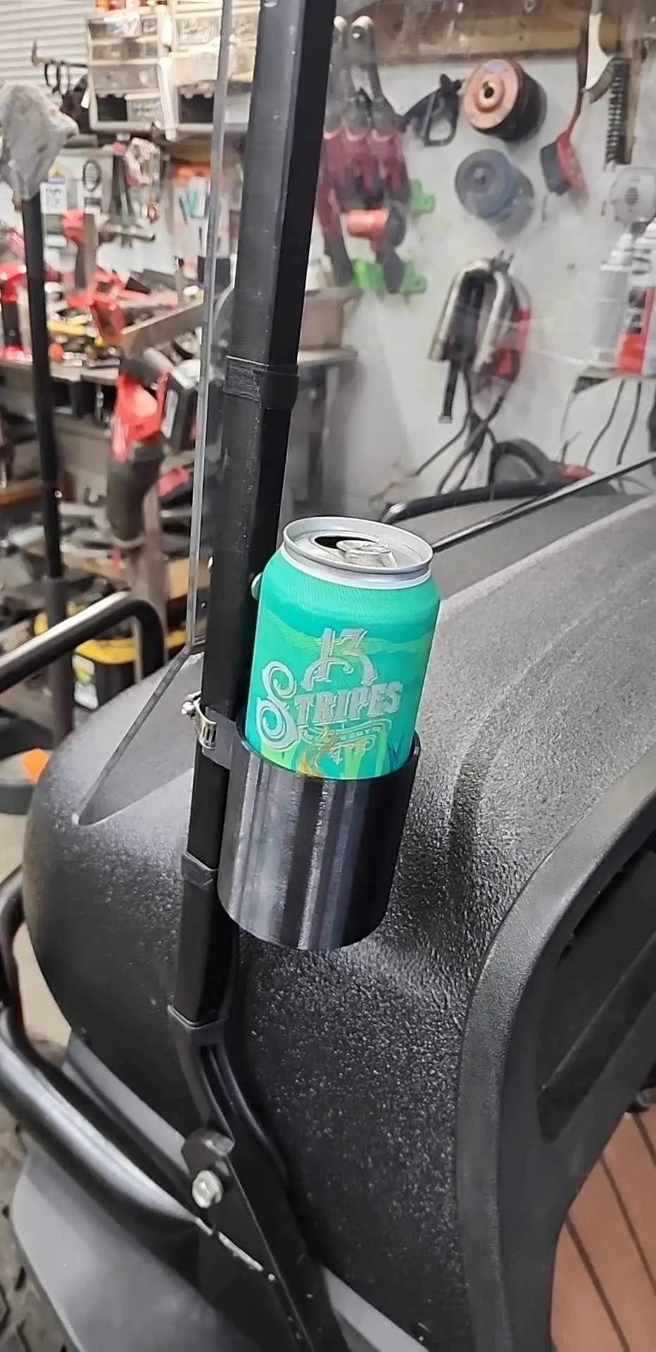 Square Tube Mounted Cup Holders - Skinny Pedal Racing