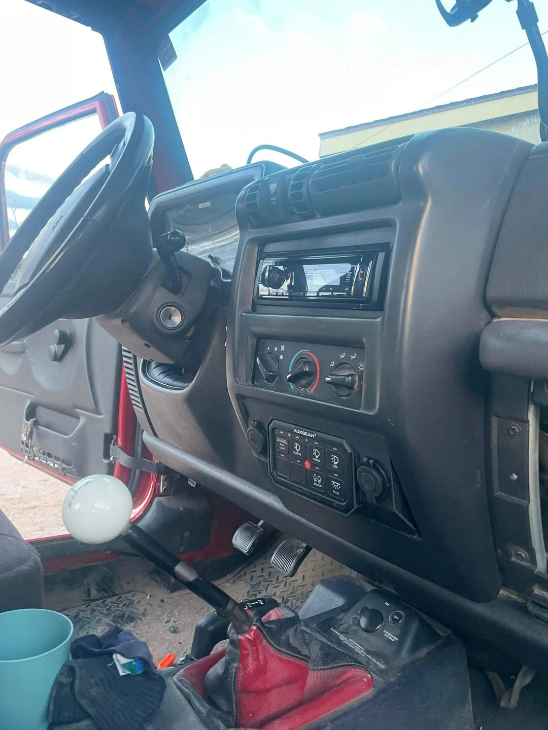 97-06 Jeep TJ/LJ  Switch Panel - Skinny Pedal Racing