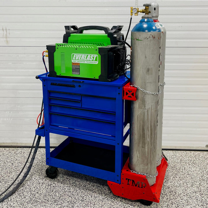 TMR Customs Welding Cart Conversion (Harbor Freight Mechanics Cart)