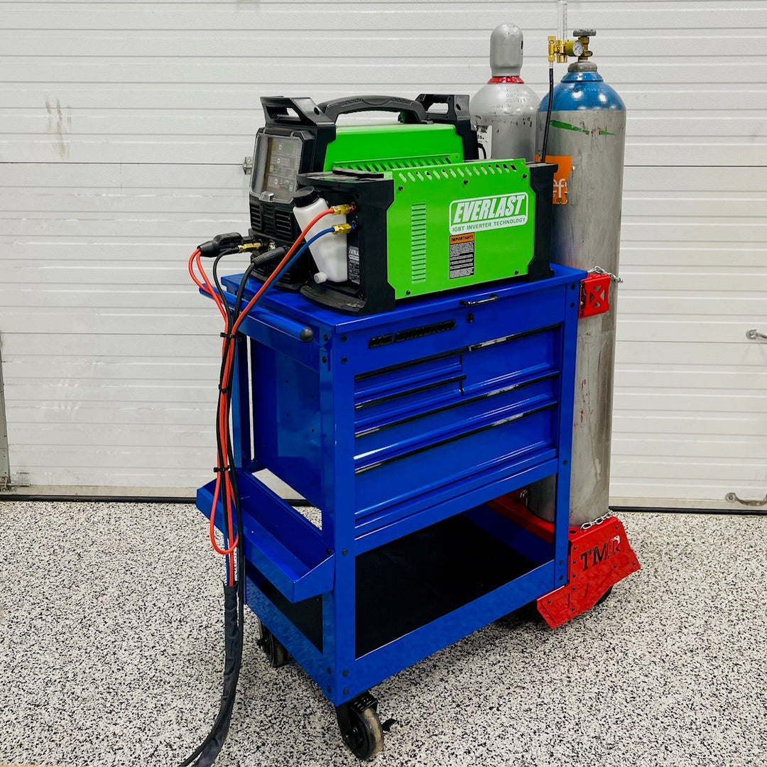TMR Customs Welding Cart Conversion (Harbor Freight Mechanics Cart) 2641