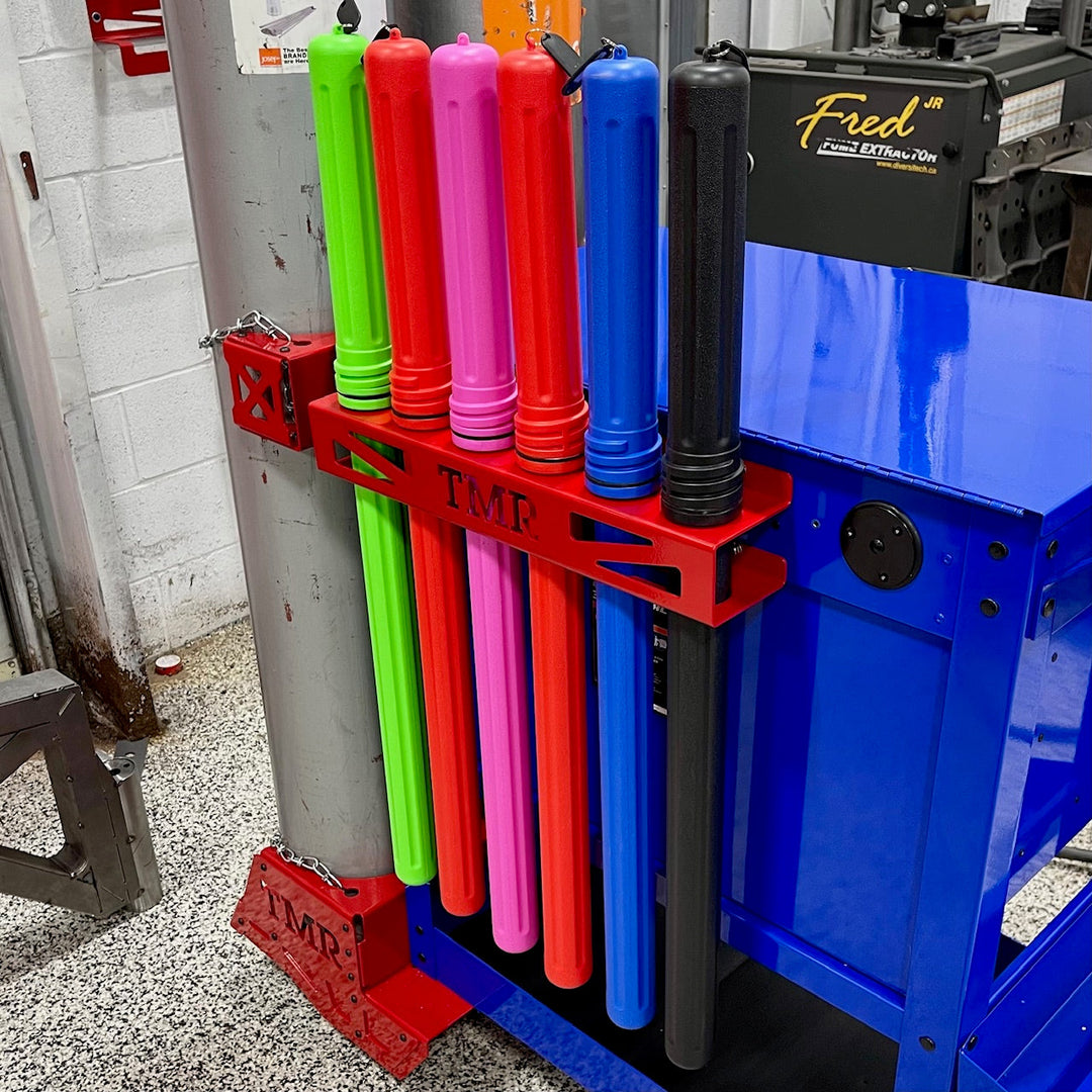 TMR Customs TIG Rod Holder - Storage Rack for TIG Rod Tubes