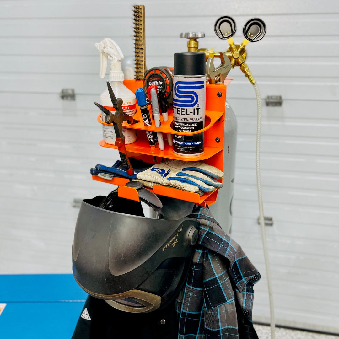 TMR Customs Weld Bottle Organizer - The Whole Shebang 2407