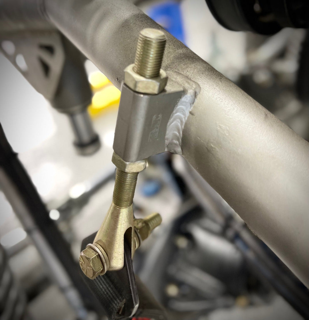TMR Customs Limit Strap Clevis & Weld Block - Round Tube - Single Strap