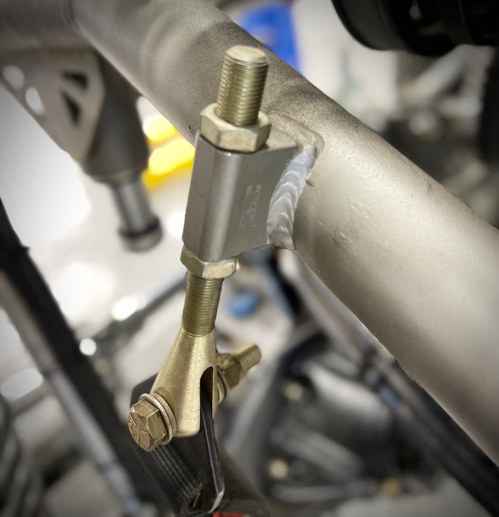 TMR Customs Limit Strap Clevis & Weld Block - Round Tube - Single Strap