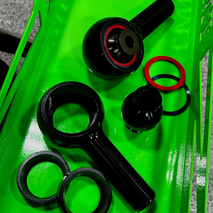 TMR Customs 1-1/4" Forged Lifetime Heims (POLY RACE)