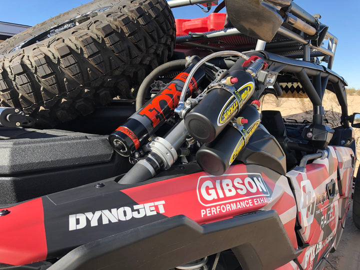 Double Barrel Bracket Power Shot™ Trigger - SXS Two Bottle CO2 Air Up System Power Tank