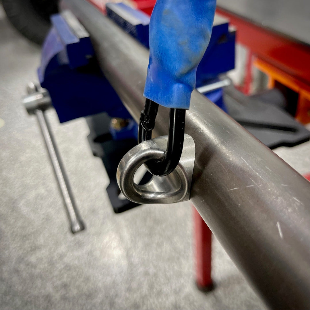 TMR Customs Weld On Eyelet for Clip-In Seat Belt - Type B