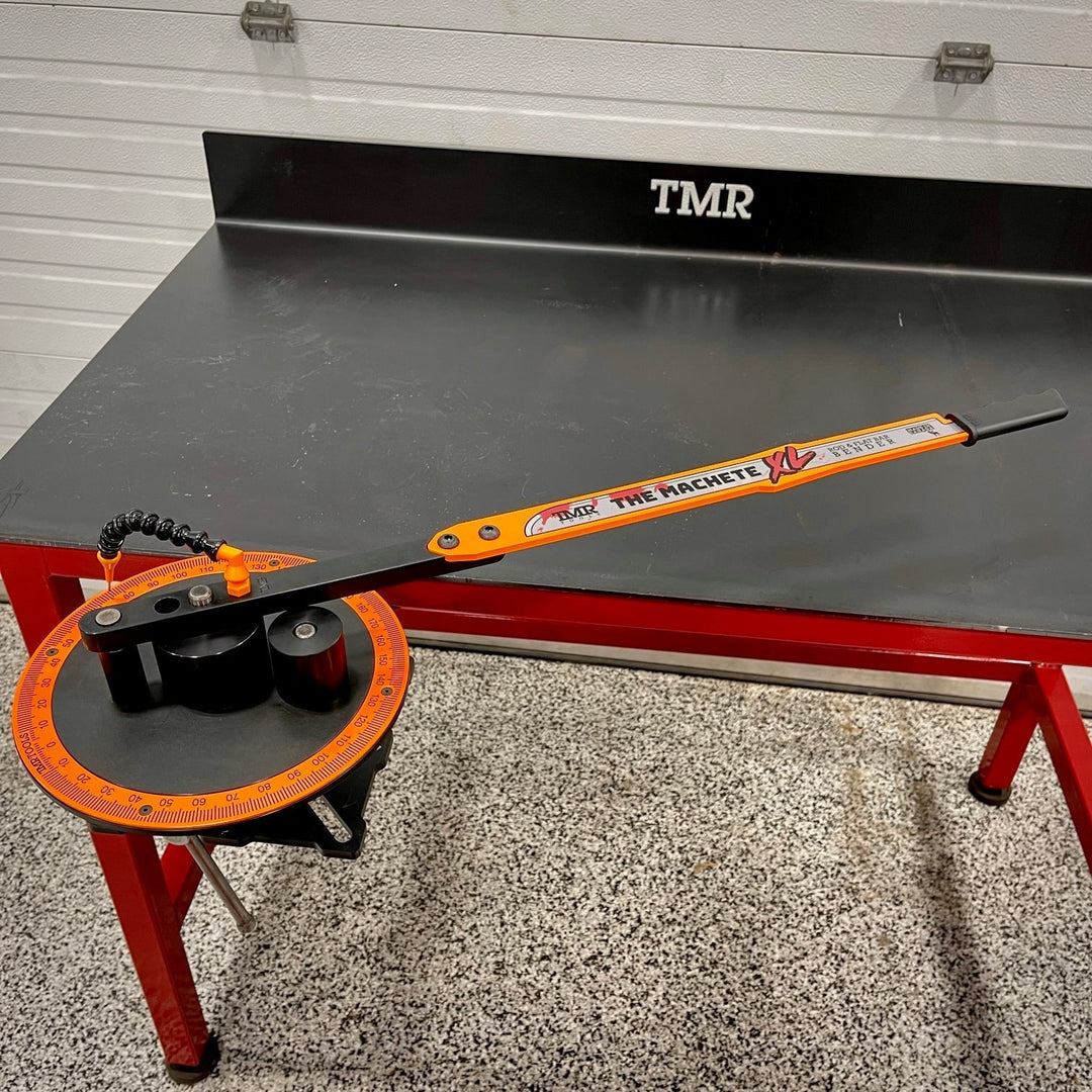 TMR Customs THE MACHETE XL Rod, Tube & Flat Bar Bender