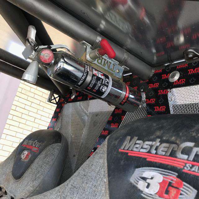 TMR Customs Rapid Release Fire Extinguisher Mount