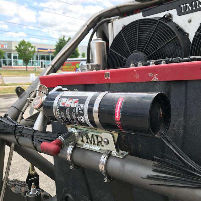 TMR Customs Rapid Release Fire Extinguisher Mount