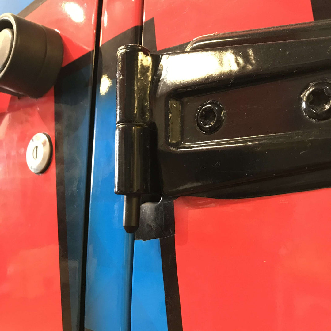 TMR Customs Jeep Wrangler Door Pin Guides - Fits 2 Door JL/JK/TJ/LJ