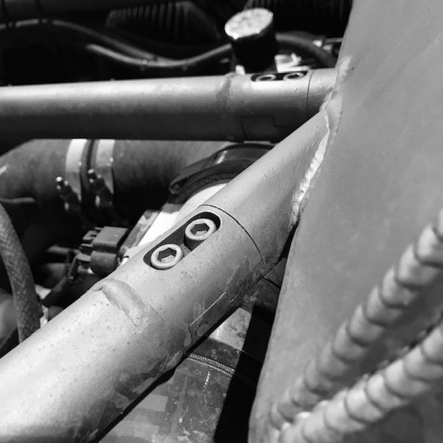 TMR Customs Notch Ready Interlocking ID Tube Clamp - Round