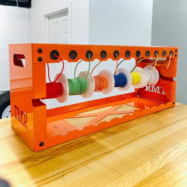 TMR Customs Large Wire Spool Organizer Rack 2463