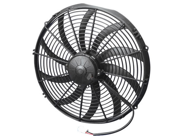 C&R Spal 16" High Performance Electric Fan - Pull, Curved Blade IX-30102049