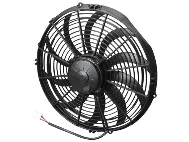 C&R Spal 14" High Performance Electric Fan - Push, Curved Blade IX-30102056