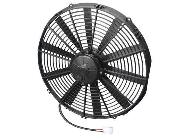 C&R Spal 16" High Performance Electric Fan - Pull, Straight Blade IX-30102120
