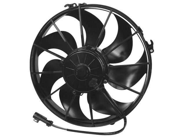C&R Spal 12" High Output (H.O.) Electric Fan, Curved Blade IX-30103202