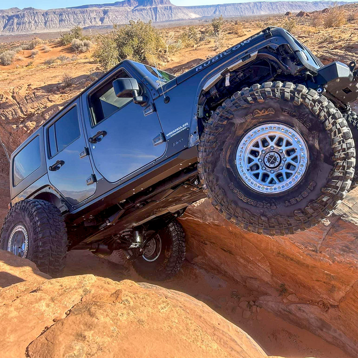 Savvy Rock Sliders Krawler Lite (Weld On) - 2007-2018 Jeep JKU