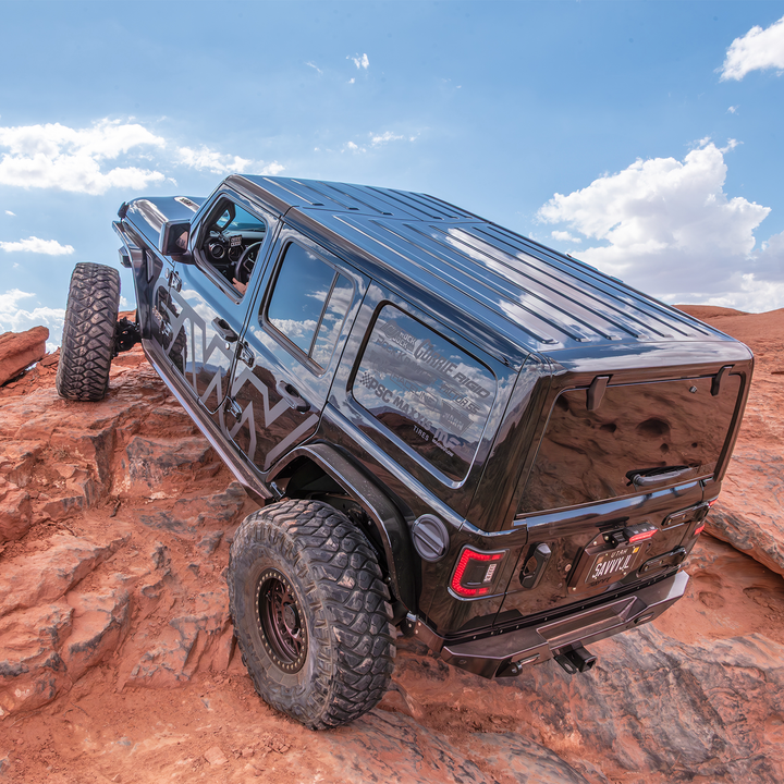 Savvy Rock Sliders Krawler Lite (Bolt On) - 2018-2026 Jeep JLU