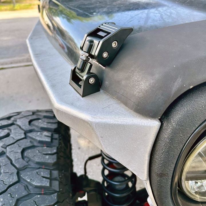 Savvy Front High Line Fenders (Legacy Aluminum) - 1997-2006 Jeep TJ/LJ