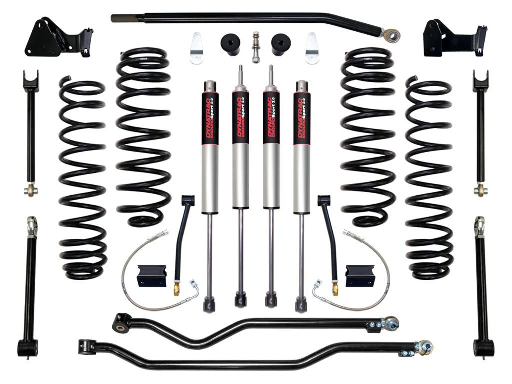 Dynatrac EnduroSport 4.5 inch Suspension Lift Kit System 2 for the 2007-2018 Jeep Wrangler JK - JK45-1X5310-L2 | SKU DT JK45-1X5310-L2