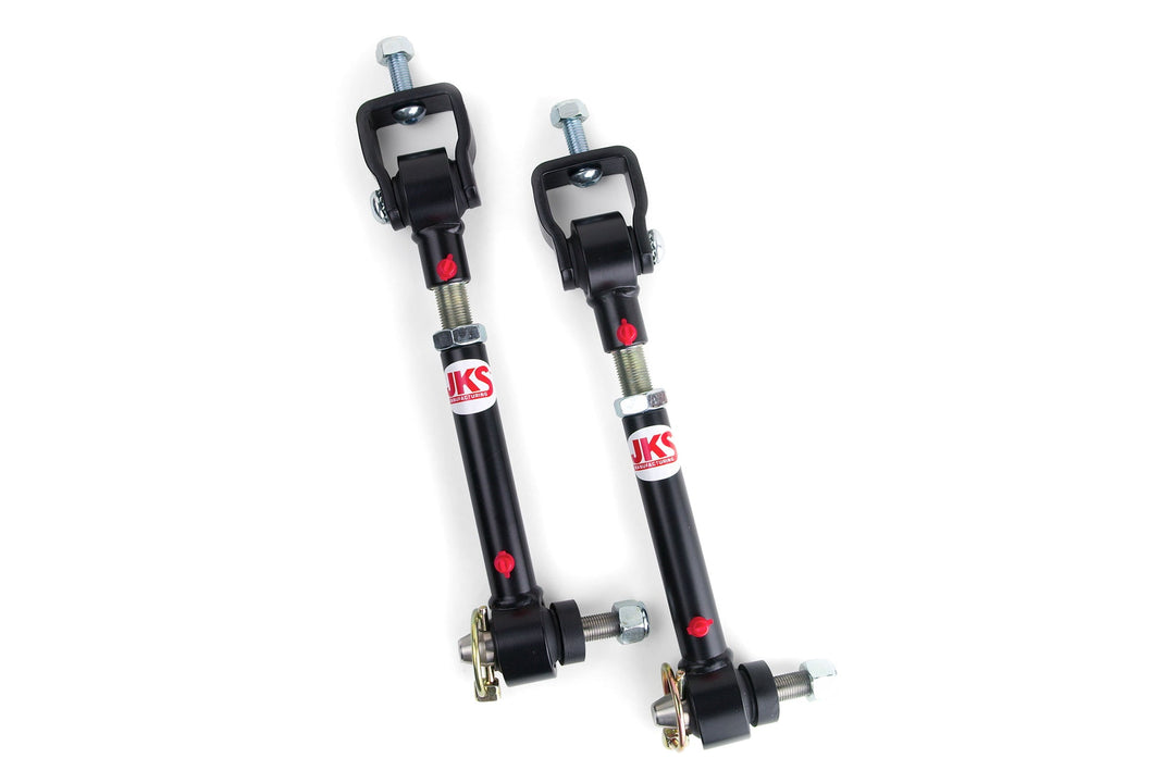 Quicker Disconnect Sway Bar Links Wrangler TJ with 0-2 Inch Lift Cherokee XJ Comanche MJ & Grand Cherokee ZJ with 2-4 Inch Lift JKS Manufacturing JKS2000