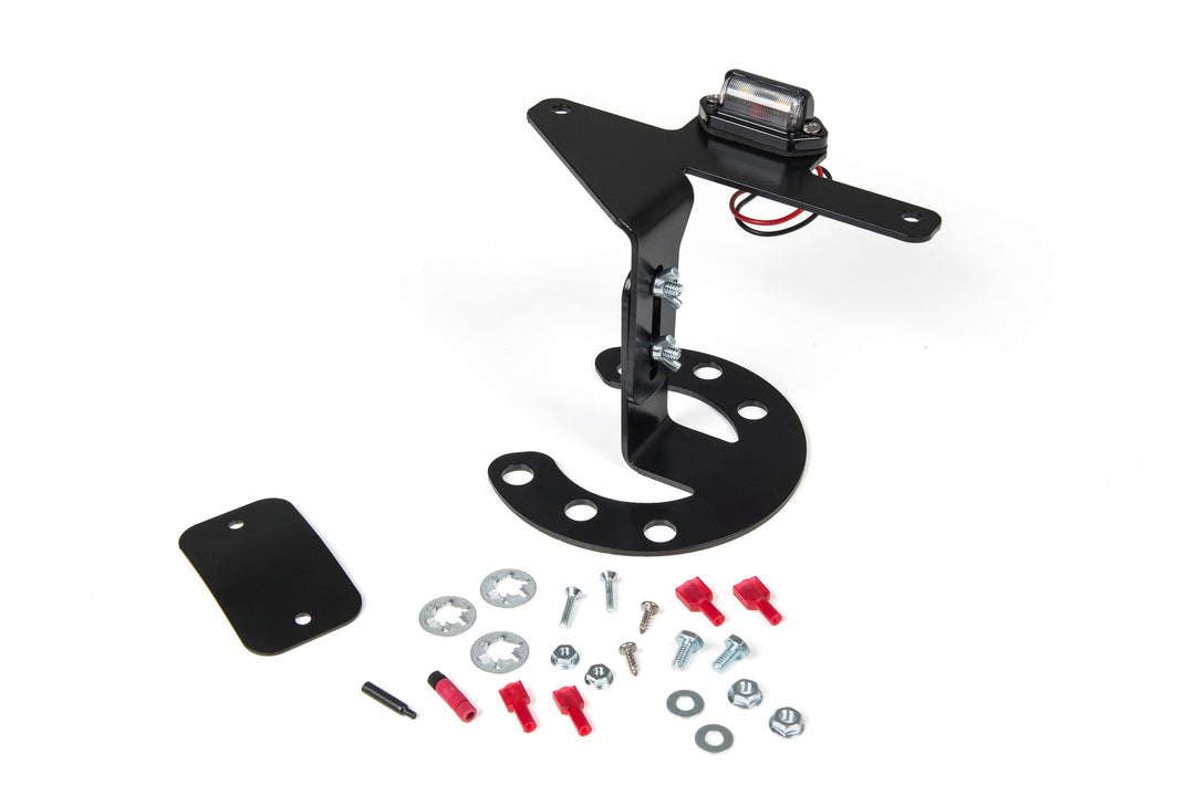 Spare Tire License Plate Mount Wrangler YJ TJ LJ and JK JKS Manufacturing JKS8211