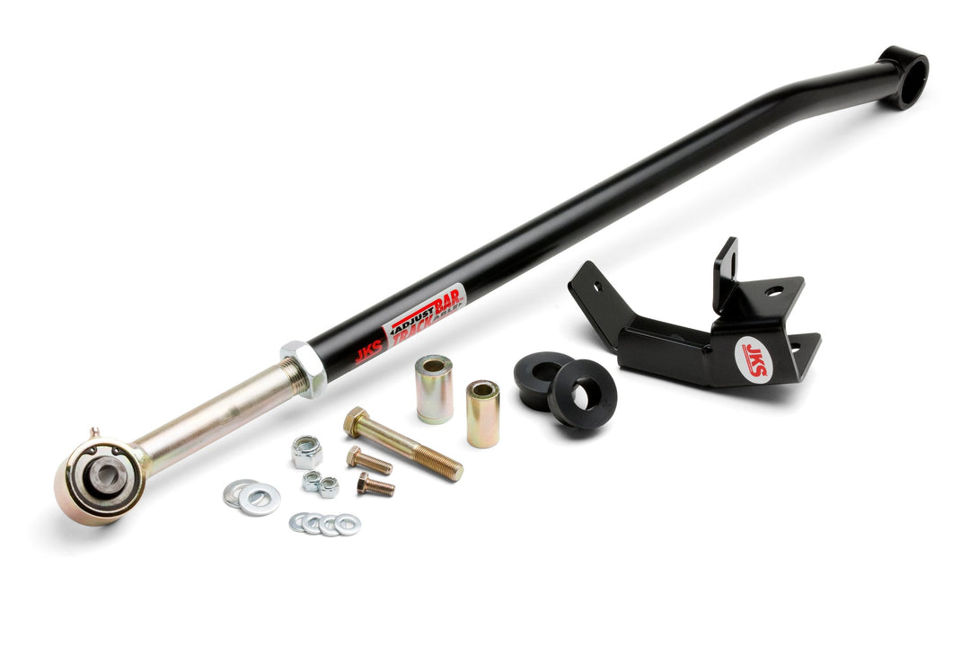 Adjustable Rear Track Bar with Relocation Bracket 1997-2006 Jeep Wrangler TJ JKS Manufacturing JKSOGS151B