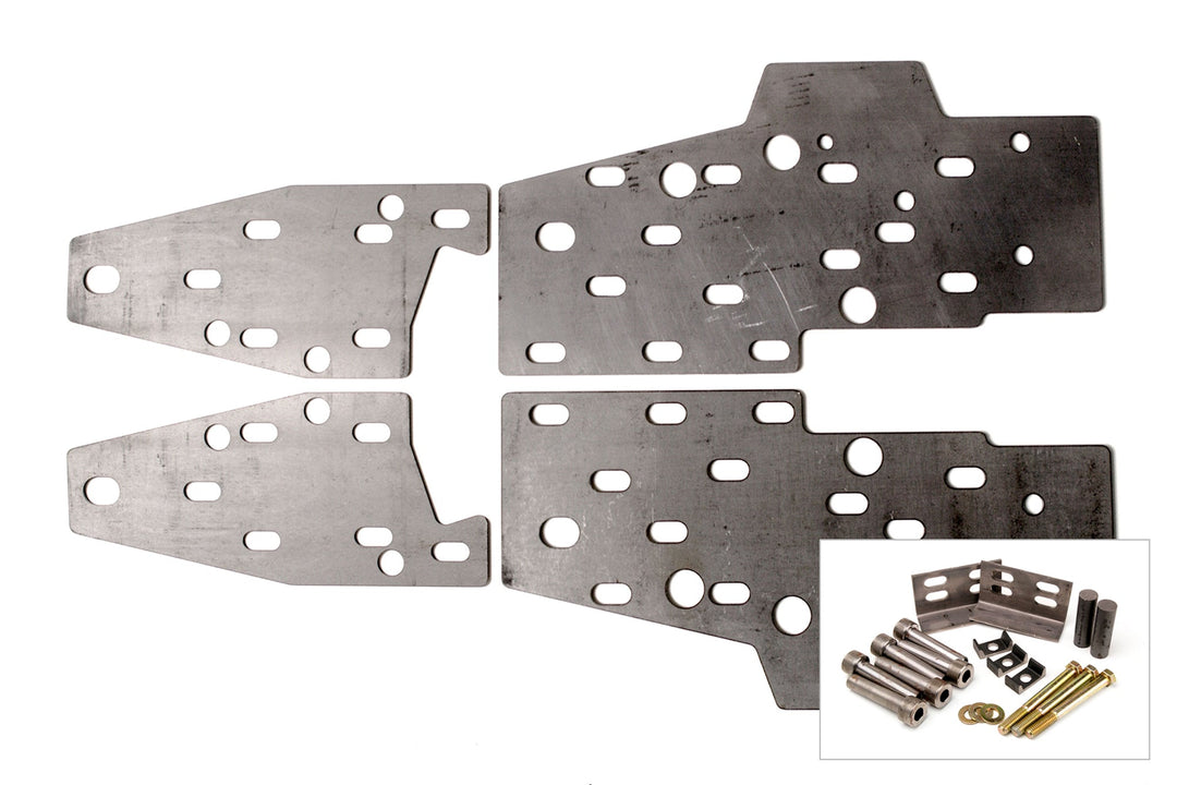 Front Unibody Reinforcement Plates Cherokee XJ and Comanche MJ | JKS JKSOGS962