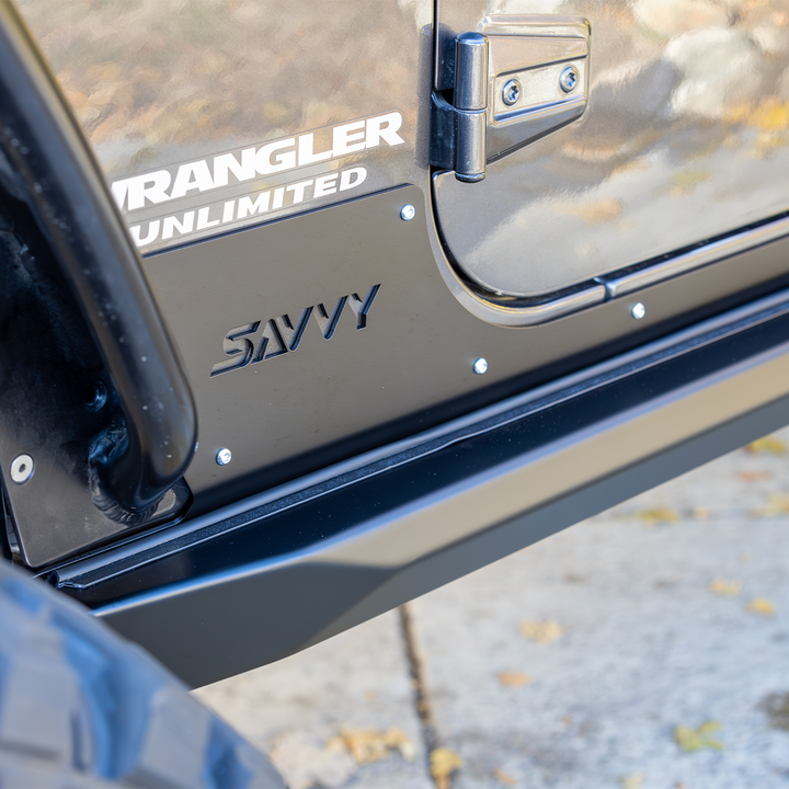 Savvy Rock Sliders Krawler Lite (Bolt On) - 2007-2018 Jeep JKU