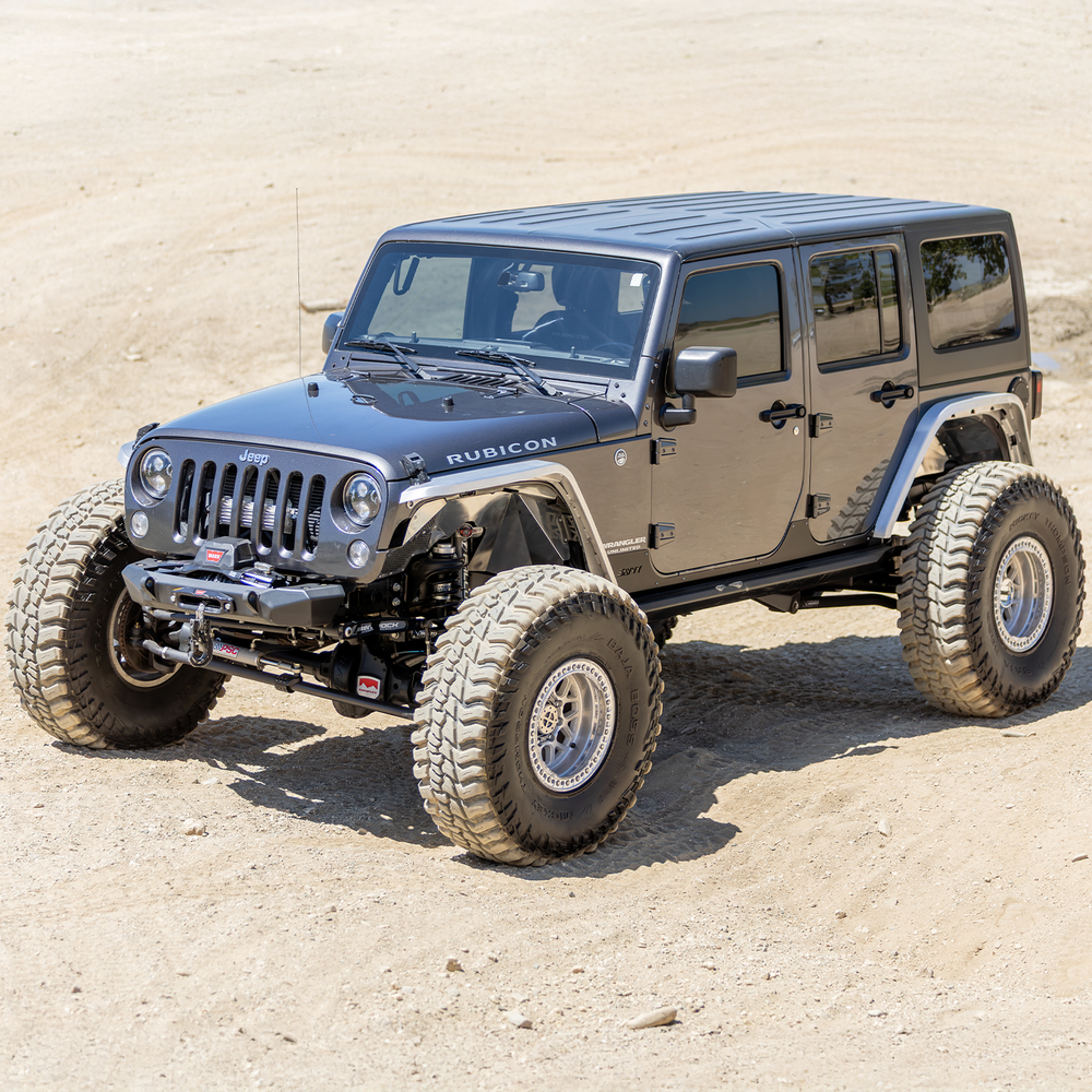 Savvy Front Ultra High Line Fenders (Aluminum) - 2007-2018 Jeep JK/JKU